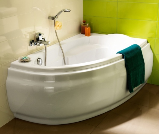 Акриловая ванна Cersanit Joanna 140 R ультра белый (без панели, без опоры) фото 3