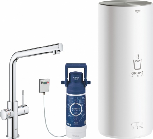 Смеситель Grohe Red II Duo 30325001 для кухонной мойки, с водонагревателем фото 1