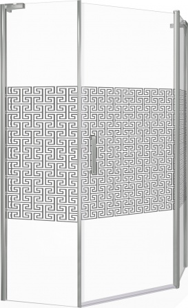 Душевой уголок Good Door Fantasy PNT-100-F-CH 100x100 фото 3