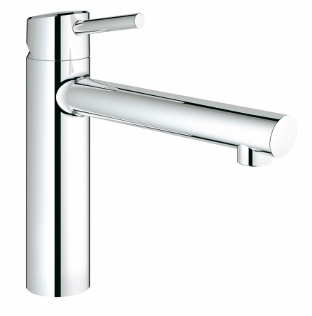Смеситель для кухни GROHE Concetto со средним изливом для монтажа перед окном фото 1