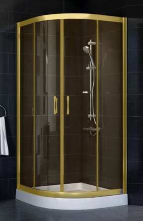 Душевой уголок Vegas Glass ZS 0100 09 05 стекло бронза, 100 фото 1