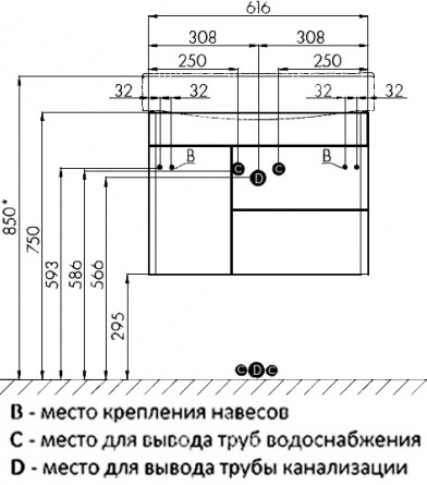 Тумба с раковиной  фото 8