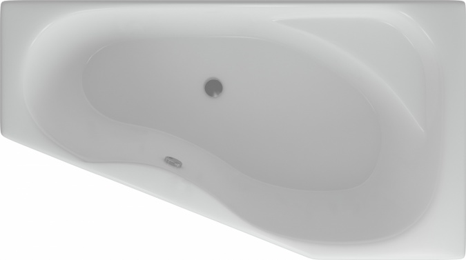 Акриловая ванна Акватек Медея R, вклеенный каркас фото 1