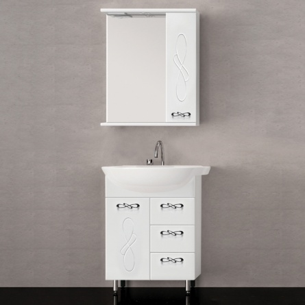 Мебель для ванной Style Line Венеция 65 белая фото 2