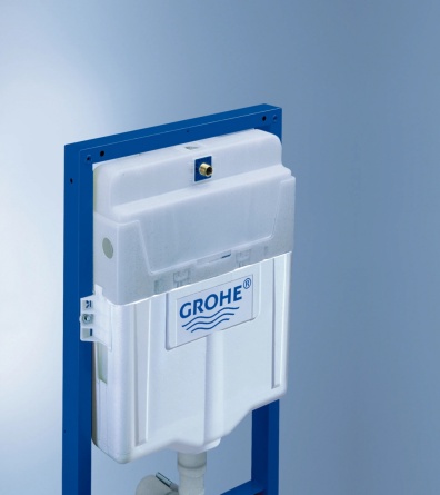 Комплект  Система инсталляции для унитазов Grohe Rapid SL 38929000 4 в 1 с кнопкой смыва + Унитаз подвесной Villeroy & Boch O'Novo 5660 H101 alpin фото 7
