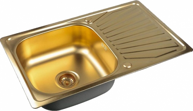 Мойка кухонная Zorg Inox Pvd SZR-7848 bronze фото 1