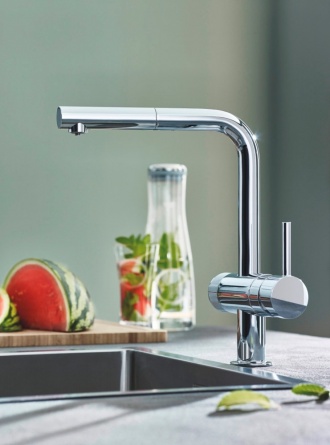 Смеситель Grohe Blue Pure Minta 31721000 для кухонной мойки фото 3
