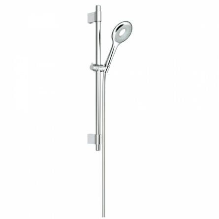 Душевой гарнитур Grohe Rainshower Icon 100 (ручной душ, штанга 600 мм, шланг 1750 мм) с ограничением расхода воды фото 1