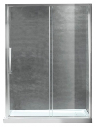 Душевая дверь в нишу Cezares Lux soft BF1 130 C Cr фото 1