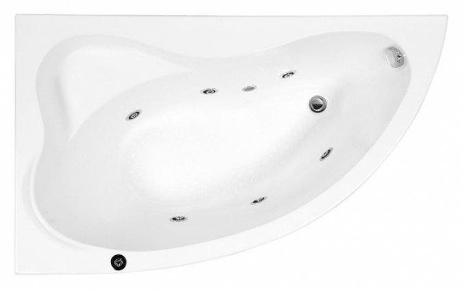 Акриловая ванна Aquanet Atlanta 150x90 L фото 2