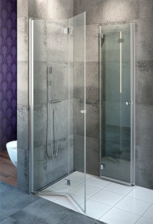 Душевой уголок Radaway EOS KDD-B 80x90 прозрачное стекло фото 1