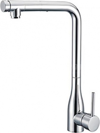 Смеситель Timo Saona 2326FL chrome для кухонной мойки фото 1