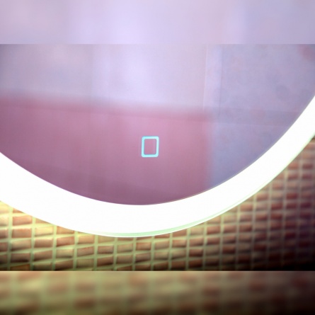 Зеркало Бриклаер Эстель-3 60 с подсветкой, сенсор на зеркале фото 3