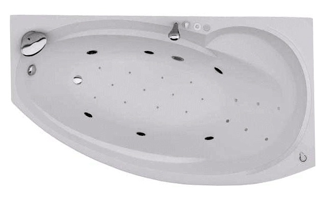 Акриловая ванна Aquanet Jersey 170x100 R фото 8
