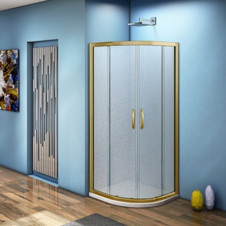 Душевой уголок Good Door Jazze R-80-G-BR фото 1