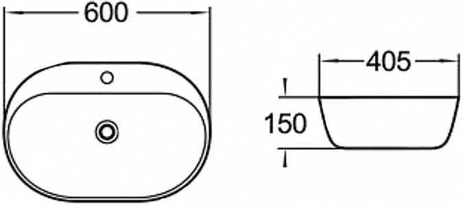 Раковина SantiLine SL-1024 фото 2