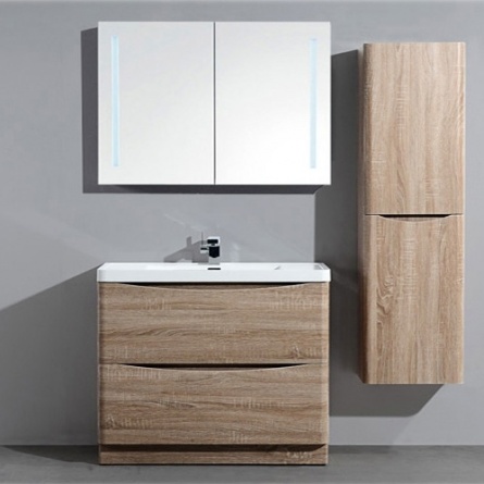 Тумба для комплекта BelBagno Ancona-N 90 rovere bianco напольная фото 3