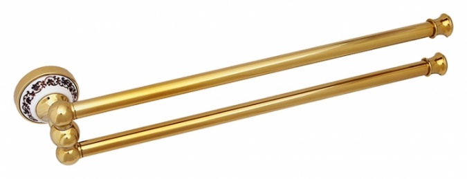 Полотенцедержатель Fixsen Bogema gold FX-78502AG поворотный фото 1