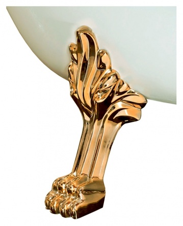 Ванна из искусственного камня Астра-Форм Роксбург ножки золото фото 3