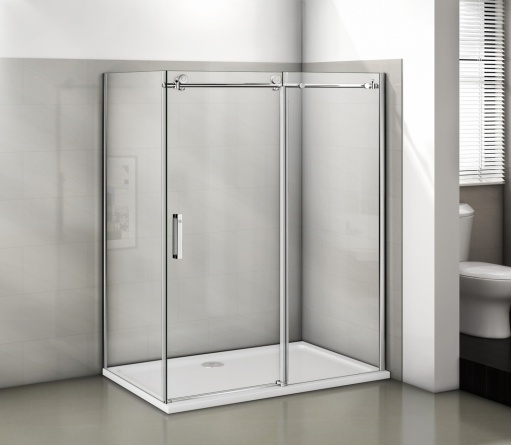 Душевой уголок Good Door Puerta WTW+SP-C-CH 140x80 фото 2