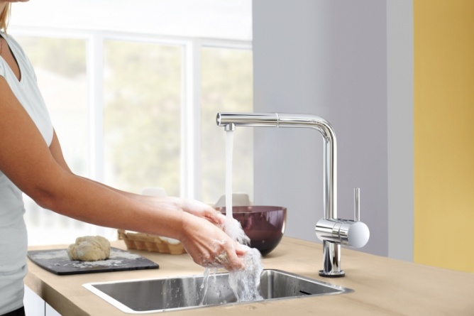 Смеситель Grohe Minta Touch 31360001 для кухонной мойки фото 5