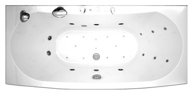 Акриловая ванна Aquanet Izabella 158x75 фото 6
