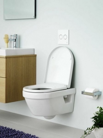 Комплект Grohe Rapid SL + унитаз Gustavsberg Hygienic Flush WWS + крышка 