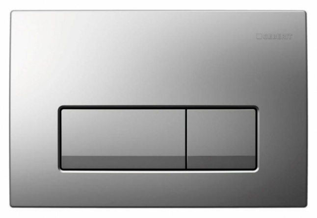Кнопка смыва Geberit Delta 51 115.105.46.1 хром матовый фото 1