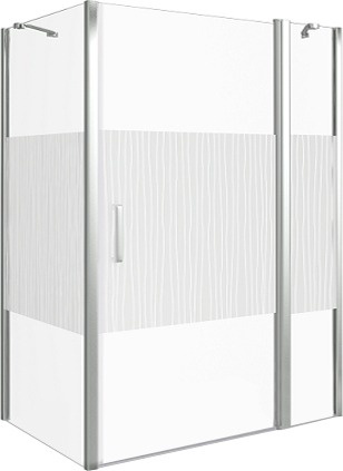 Душевой уголок Good Door Pandora WTW+SP-T-CH 130x90 фото 2