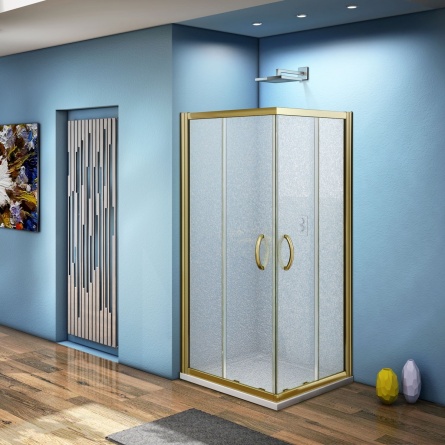 Душевой уголок Good Door Jazze CR-90-G-BR 90x90 фото 1