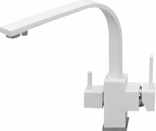Смеситель Seaman Barcelone SSL-5390 Snow для кухонной мойки фото 2