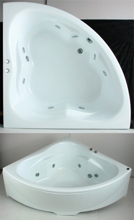Акриловая ванна Bas Империал 150 см с г/м фото 4