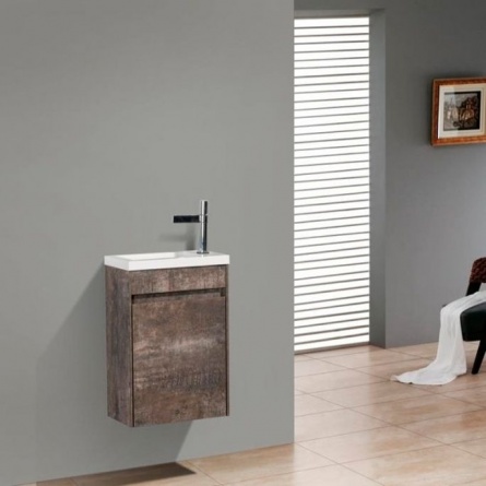 Тумба для комплекта BelBagno Pietra Mini 46 L stone фото 1