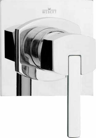 Смеситель Webert Azeta New AA880101015 С ВНУТРЕННЕЙ ЧАСТЬЮ, хром фото 1