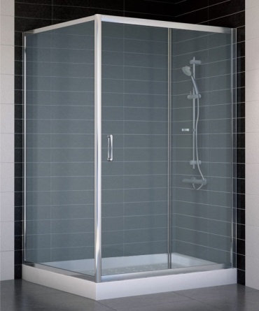 Душевой уголок Vegas Glass ZP+ZPV 120*100 08 10 стекло сатин, 120x100 фото 1