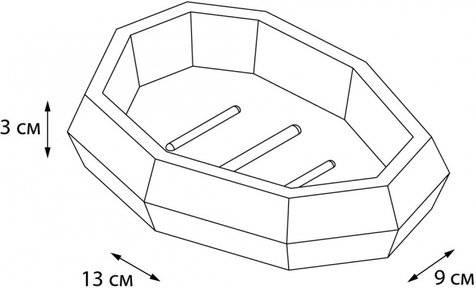 Мыльница Fixsen Flat FX-290-4 фото 3