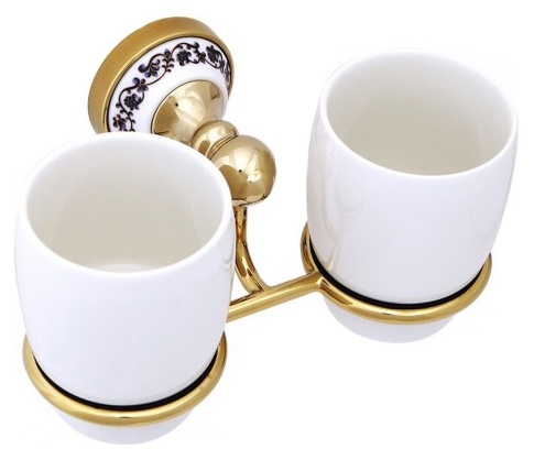 Стакан Fixsen Bogema gold FX-78507G двойной фото 1