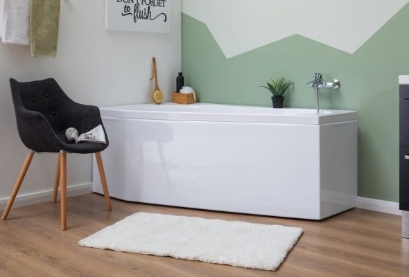 Акриловая ванна Aquanet Brize 160*90 L фото 4