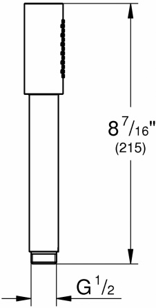 Душевая лейка Grohe Sena Stick 28341000 фото 5