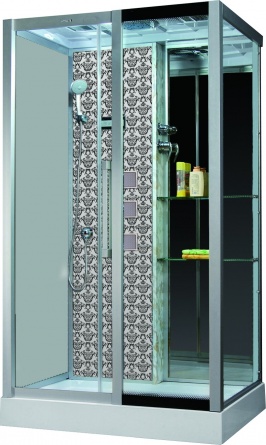 Душевая кабина Niagara Lux 7713W R серебристый матовый фото 1