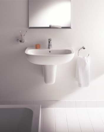 Раковина подвесная Duravit D-Code 45 см фото 2