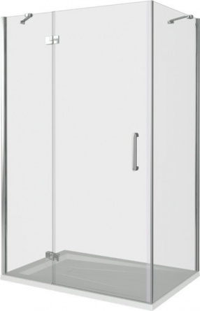 Душевой уголок Good Door Saturn WTW+SP левый 130х100х185 см фото 2