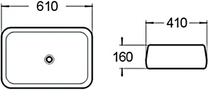 Раковина SantiLine SL-1061 фото 2