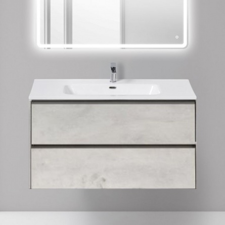 Мебель для ванной BelBagno Pietra 100 stucco cemento leggero фото 2