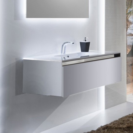 Мебель для ванной Sanvit Кубэ-1 75 белый глянец фото 2