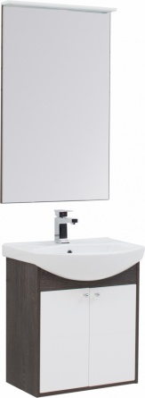 Тумба для комплекта Aquanet Грейс 60 2 фасада, дуб кантенбери фото 2