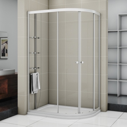 Душевой уголок Cezares Pratico RH 2 120/90 C Cr фото 1