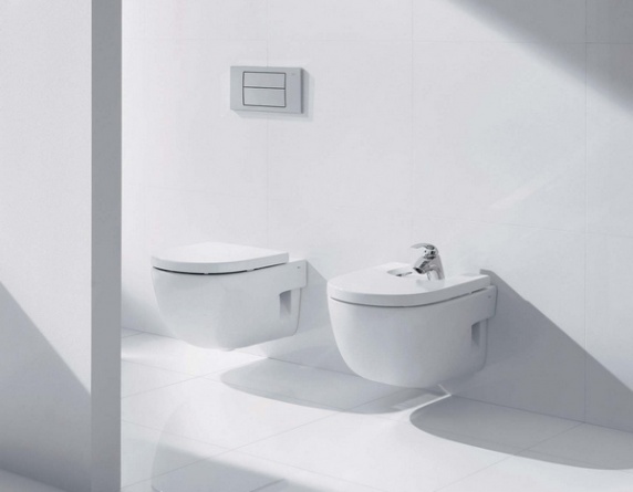 Комплект инсталляция Geberit Duofix + Roca Meridian-N + крышка  фото 5