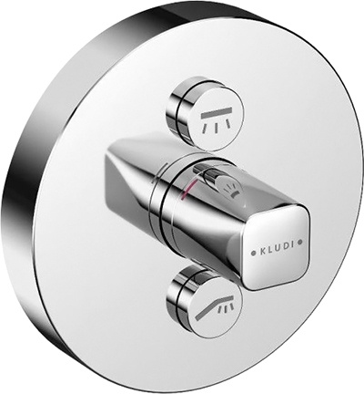 Смеситель Kludi Push 386120538 для ванны с душем фото 1