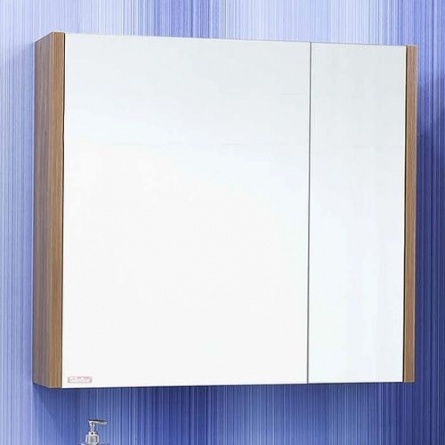 Мебель для ванной Sanflor Ларго 2 80 вяз швейцарский, белая фото 3